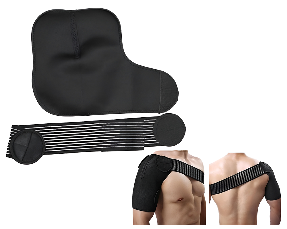 Shoulder brace with straps