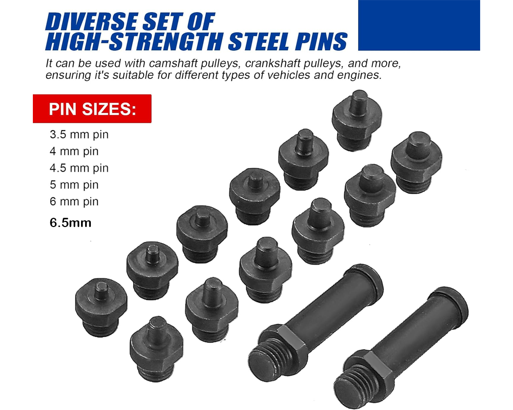 wrench kit for pulleys