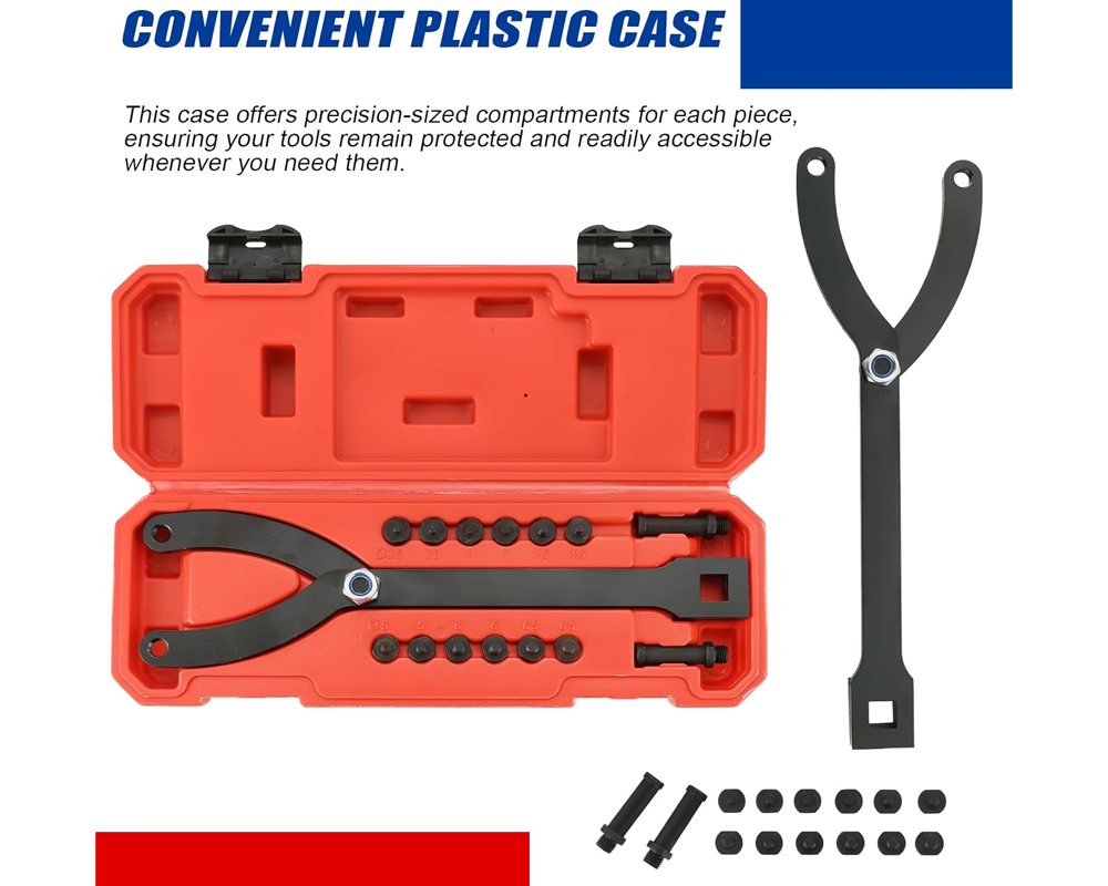steel pulley holding tool