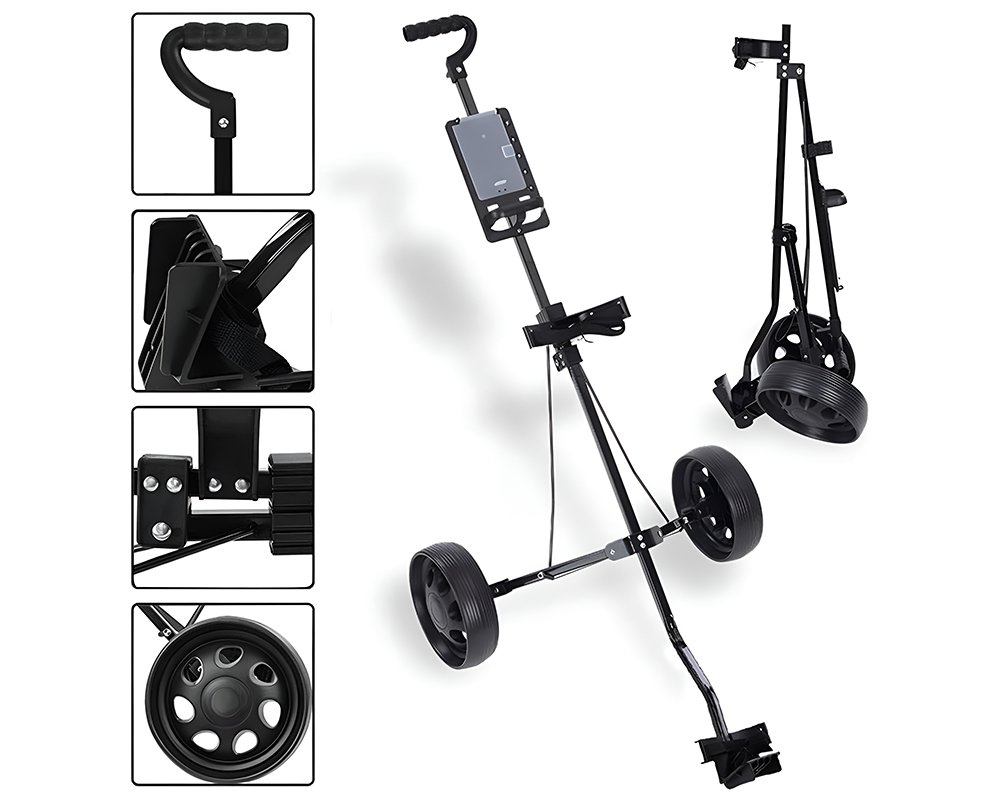 Easy fold golf cart
