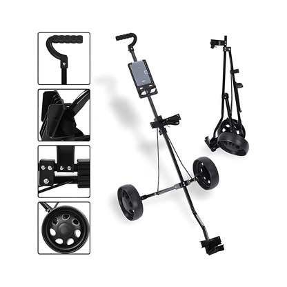 Golf club buggy trolley
