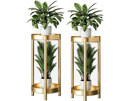 Stylish flower pot shelf