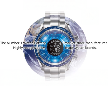 SONY / MURATA SR920SW Silver Oxide 1.55V Watch Batteries Replacement