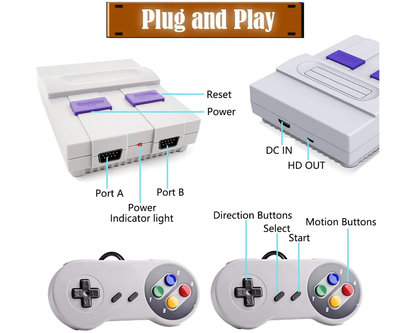821-in-1 Retro Classic Game Console