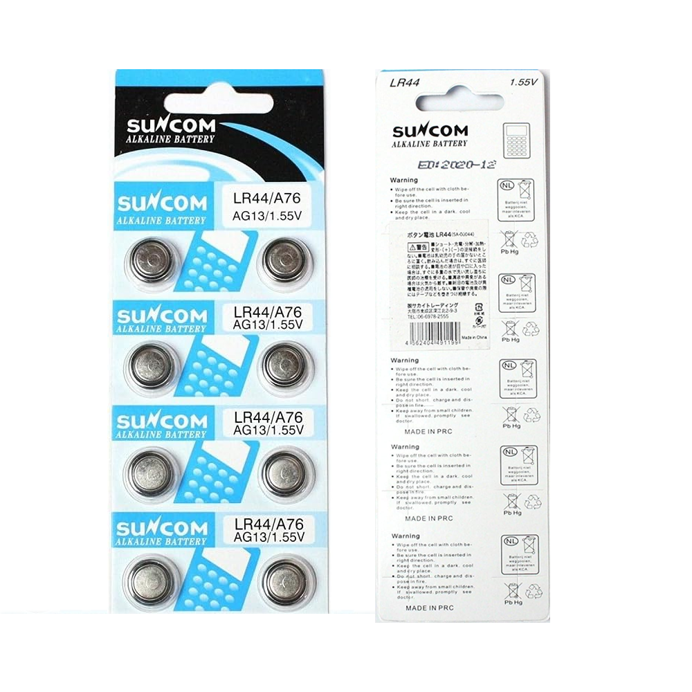 AG13 button batteries