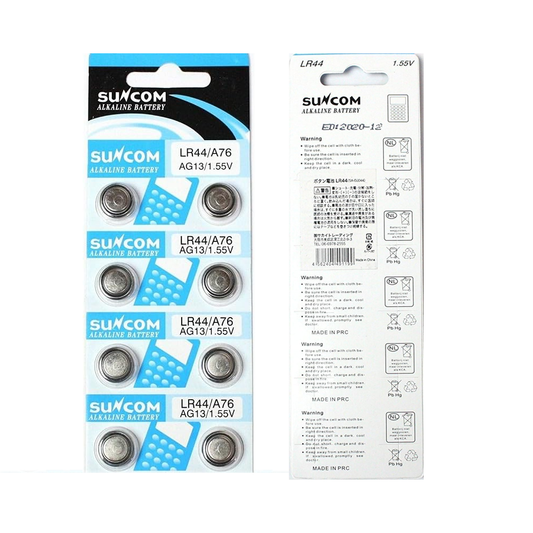 AG13 button batteries