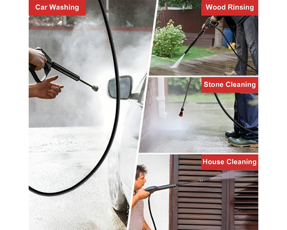 Water blaster hose for cleaning