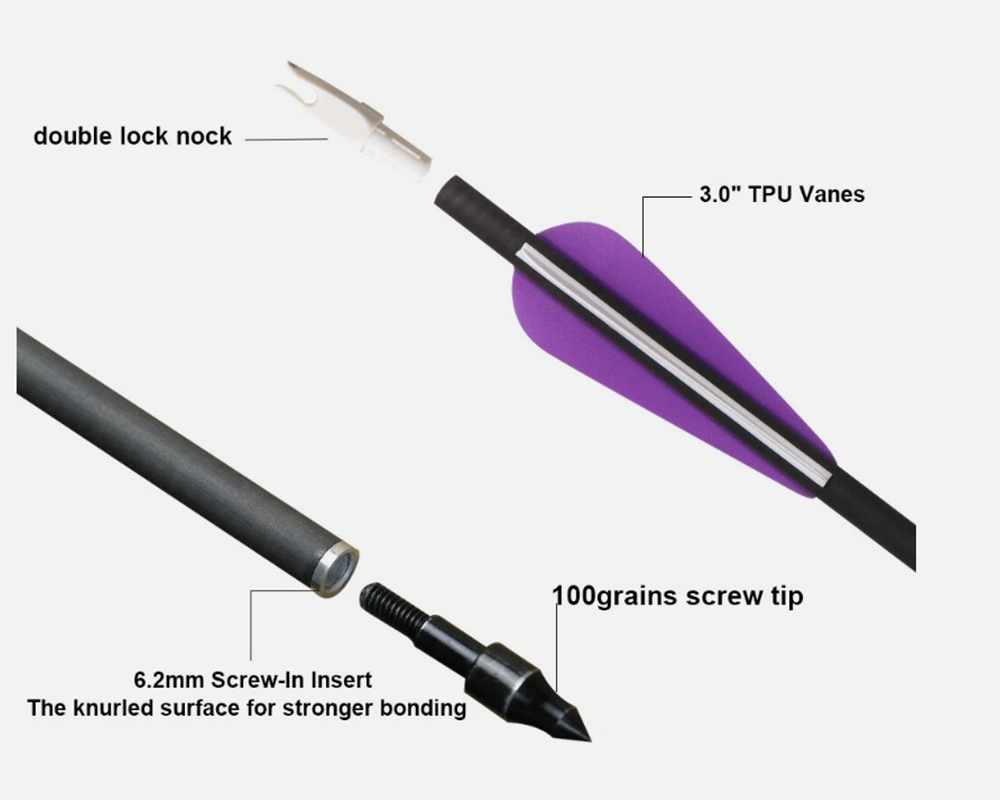 Durable archery arrows