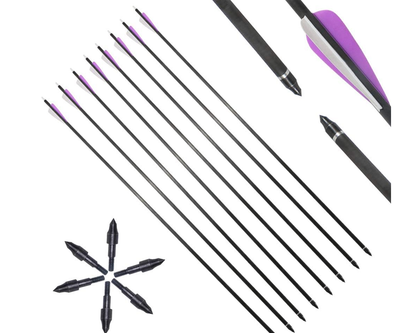 Set of six arrows