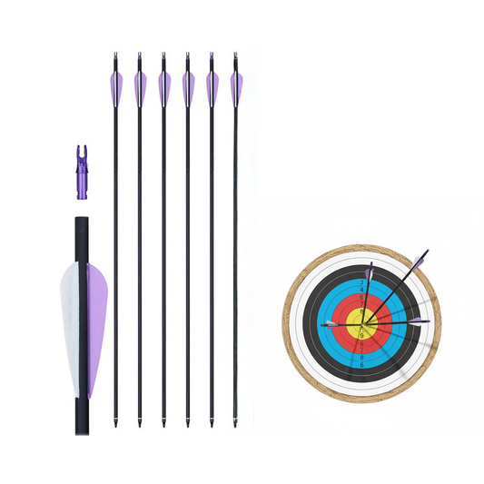 Fiberglass hunting arrows