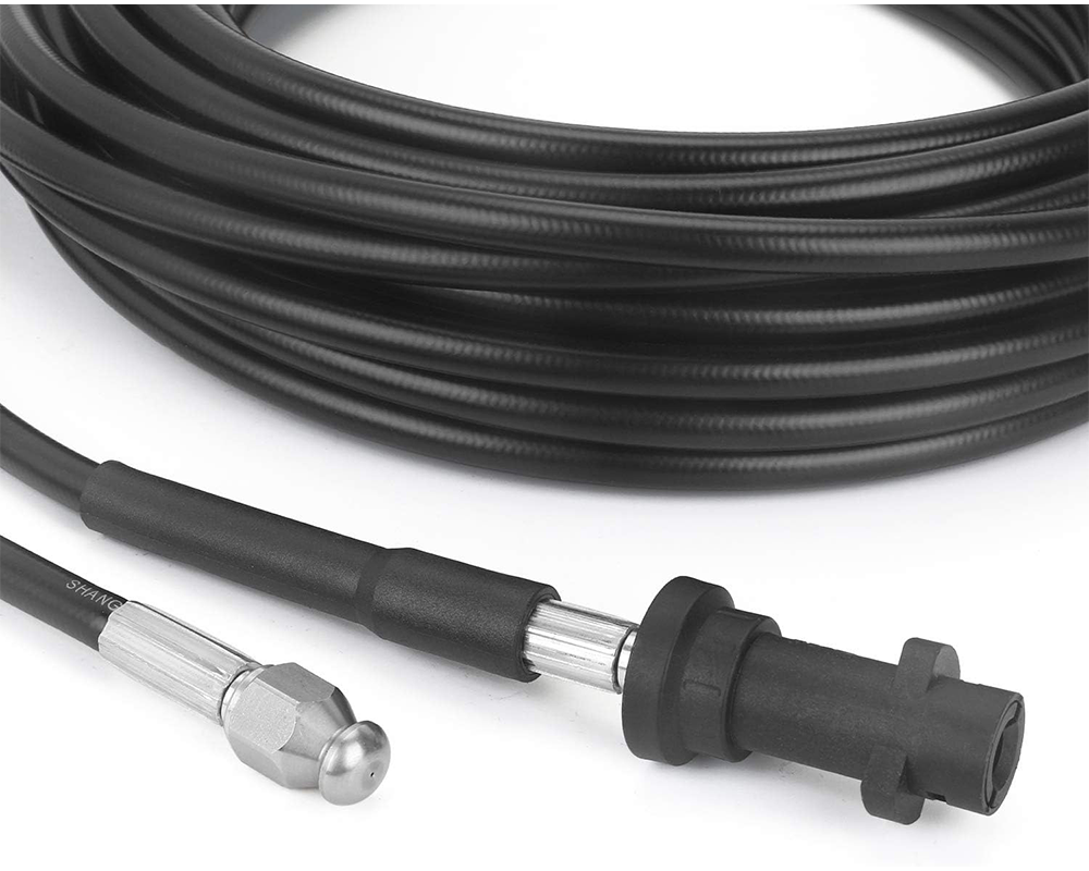 20m Drain/Pipe Cleaning Kit for Karcher, Ozito, Briggs & Stratten