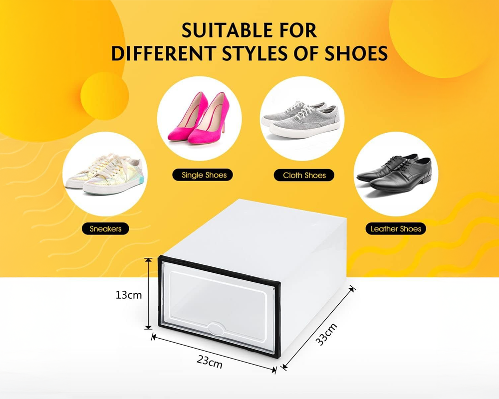 Shoe Storage Box Drawer Rack Cabinet