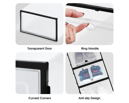 Shoe Storage Box Drawer Rack Cabinet