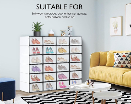 Shoe Storage Box Drawer Rack Cabinet