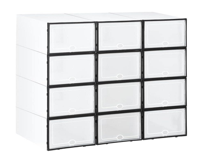 Shoe Storage Box Drawer Rack Cabinet