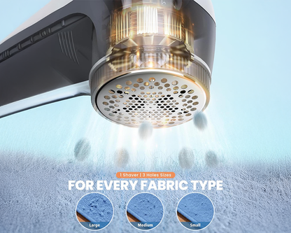 Clothes shaver with protective cover