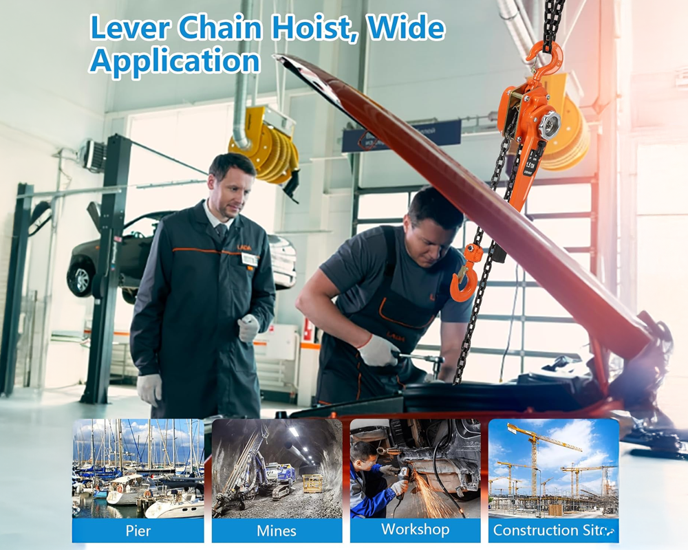 Manual lifting hoist