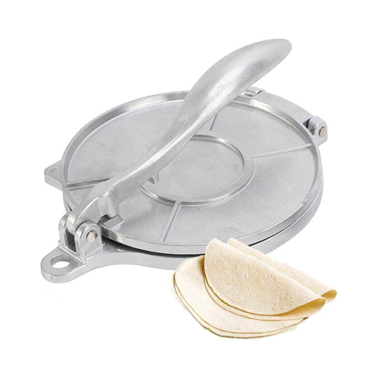 Aluminum tortilla press