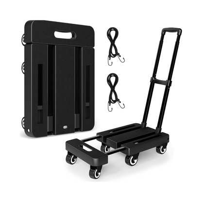 Folding Trolley Hand Truck Push Luggage Cart