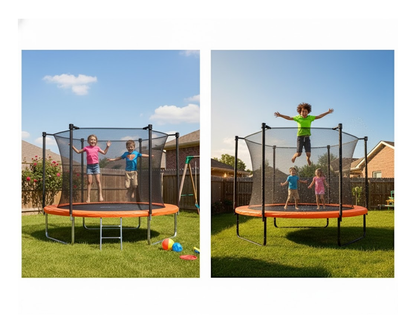 10FT Trampoline Kids Trampolines