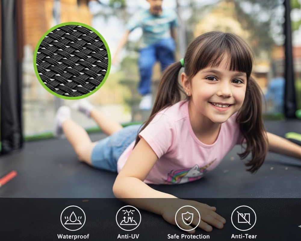 Recreational 10FT Round Trampoline – Outdoor Fun for Kids