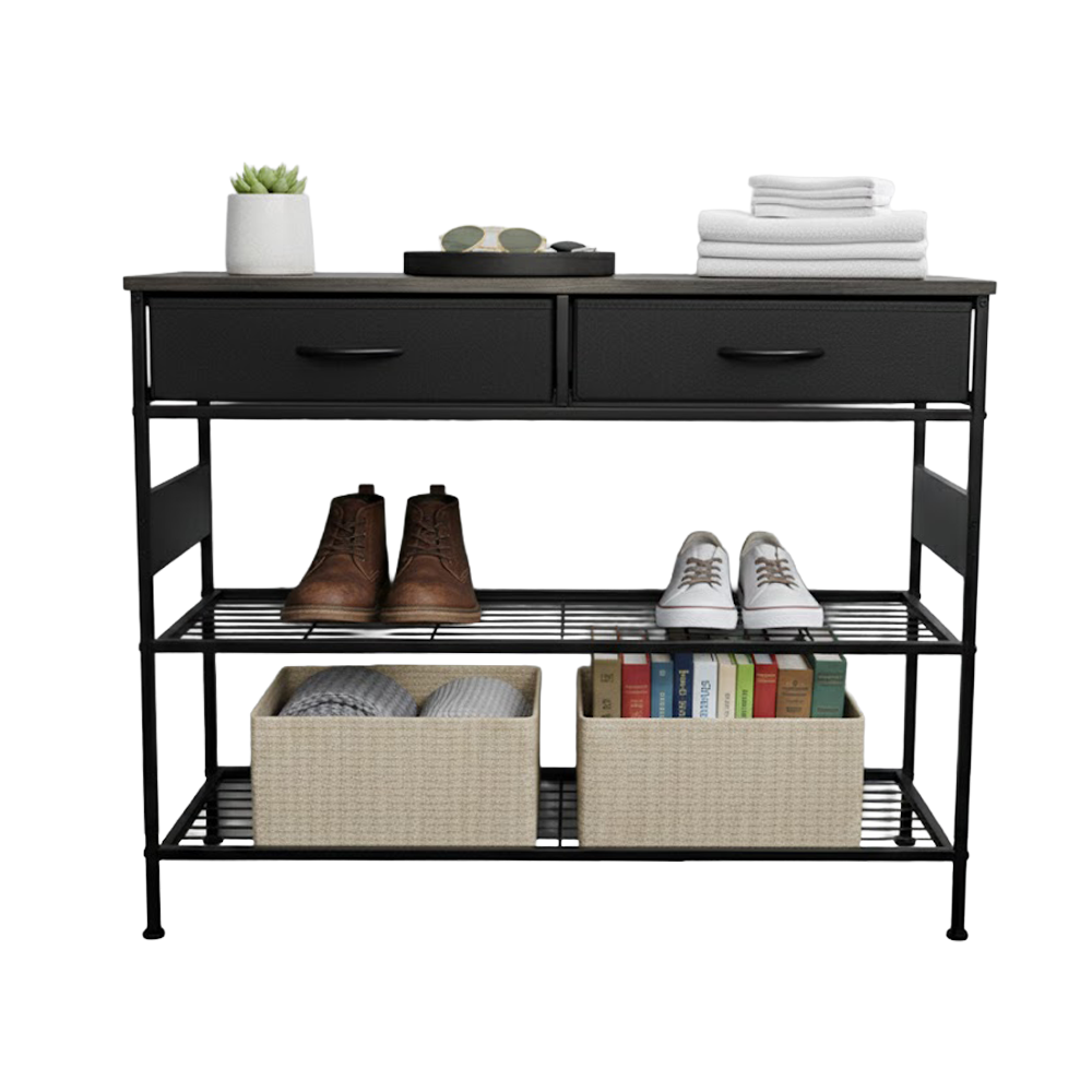 Console table with drawers