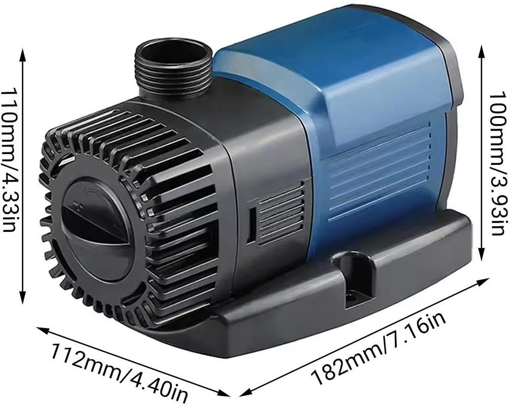 Sunsun JTP-1800 SuperEco Pond Pump Watercourse 1800l/h 11W