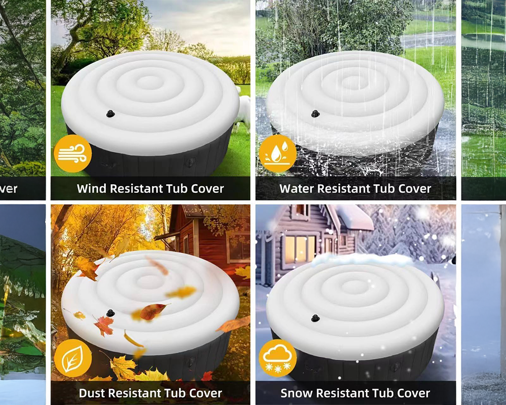 Durable hot tub cover