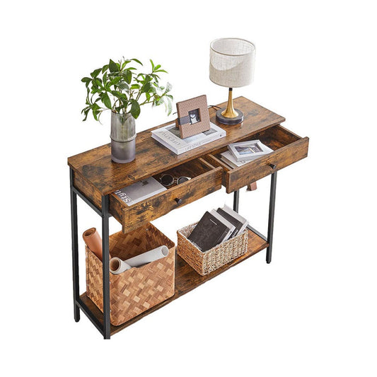 Console table with drawers