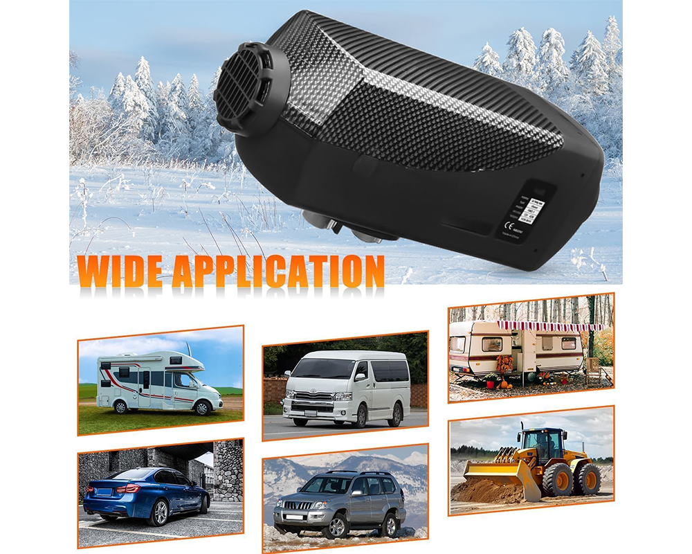 Remote controlled diesel heater