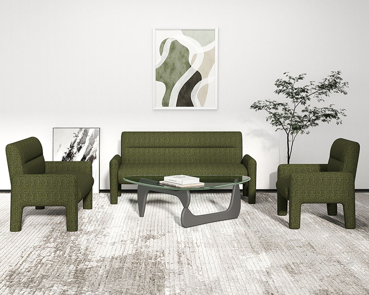 Fully upholstered sofa legs