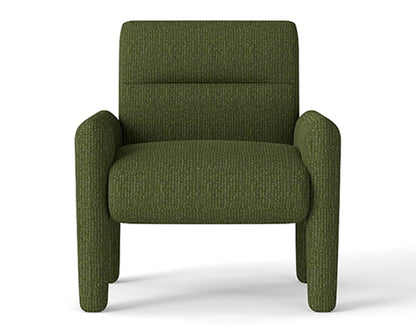 Dubai Hunter Green single seater sofa