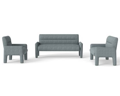 Assembled Dubai Sky Blue sofa