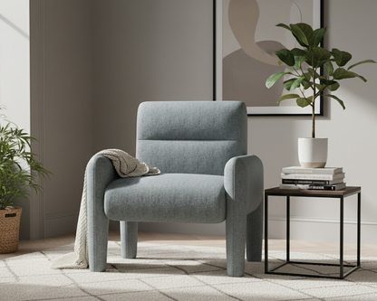 Compact single seat sofa design