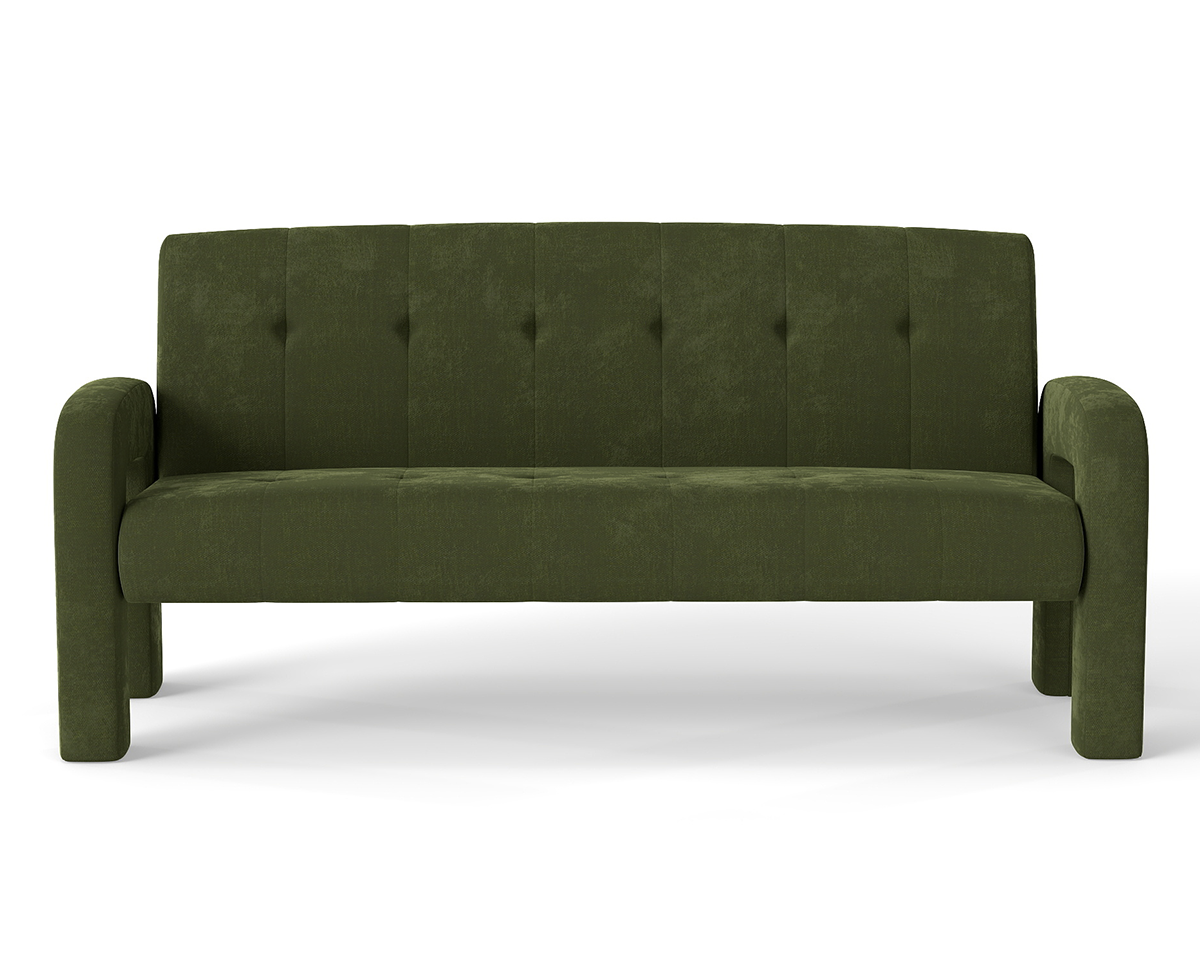 Hunter Green 3 Piece Sofa Set