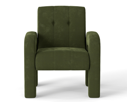Wooden frame 1 seater sofa
