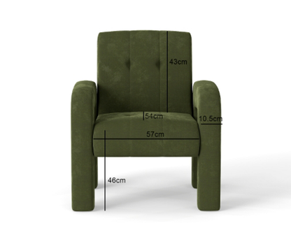Hunter Green 3 Piece Sofa Set