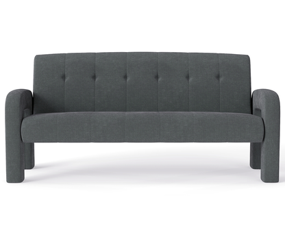 Wooden frame 3 seater sofa