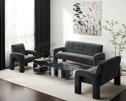 Spacious sofa for living room