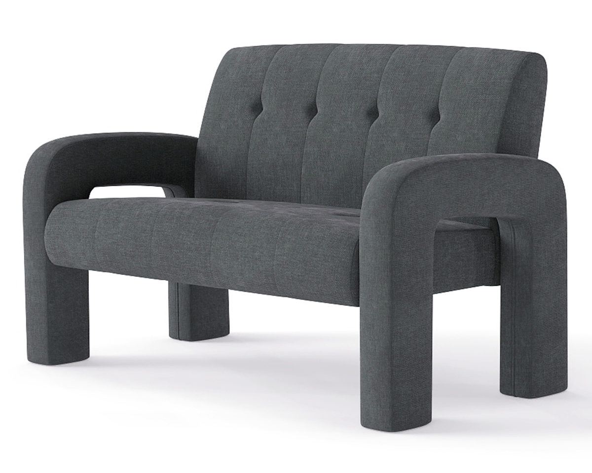 Compact sofa set in living room