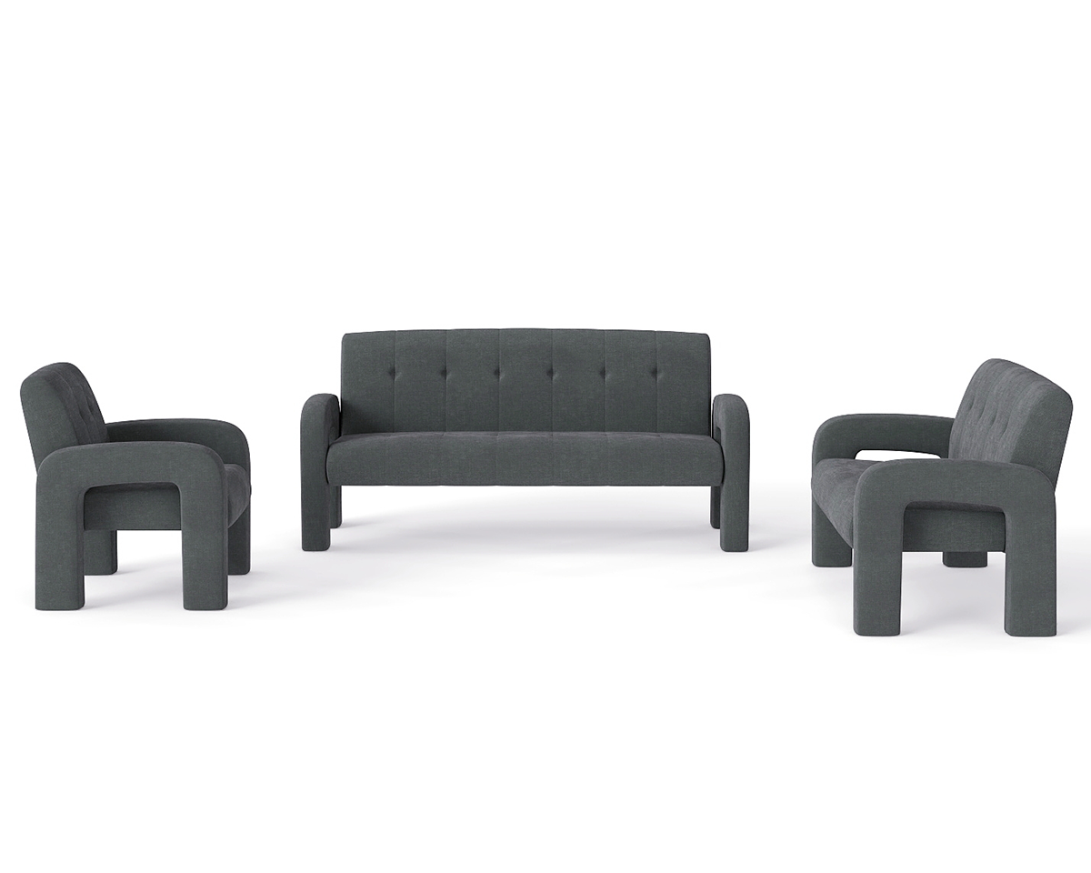 Single seater sofa with arms