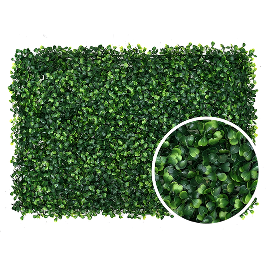 artificial green plant wall panel