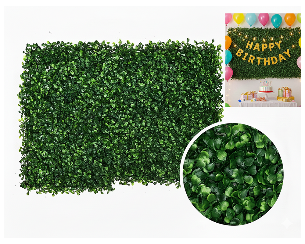 Artificial Hedge Wall – 14PCS