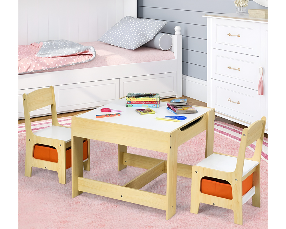 Table and chairs for playroom