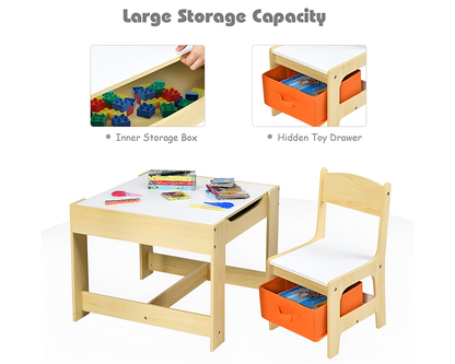 Table and Chairs Set - Study Desk