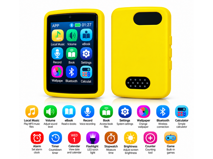 Portable Bluetooth MP4 MP3 Touch Screen