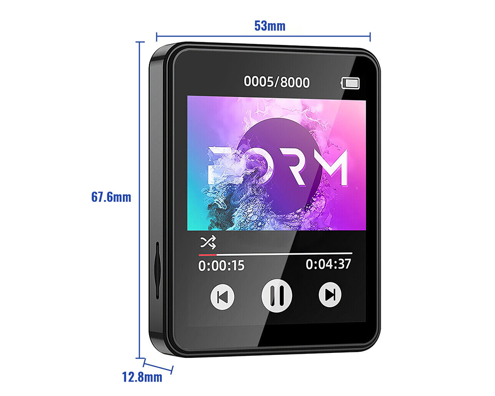 Portable Bluetooth MP4 MP3 Touch Screen