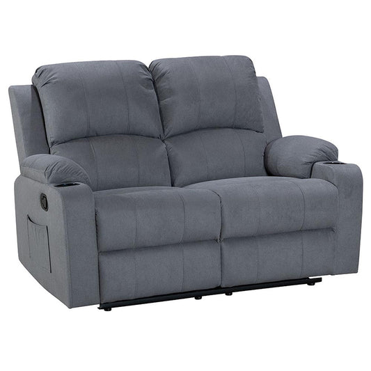NovaCloud Fabric 2 Seater Recliner Sofa
