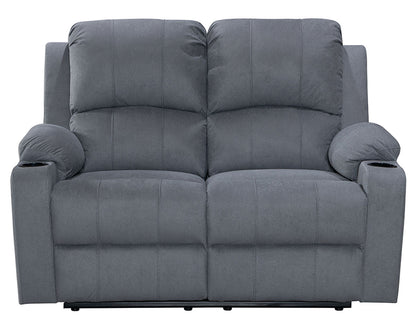 Built in cup holders on recliner