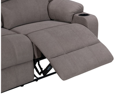 NovaCloud recliner sofa front view